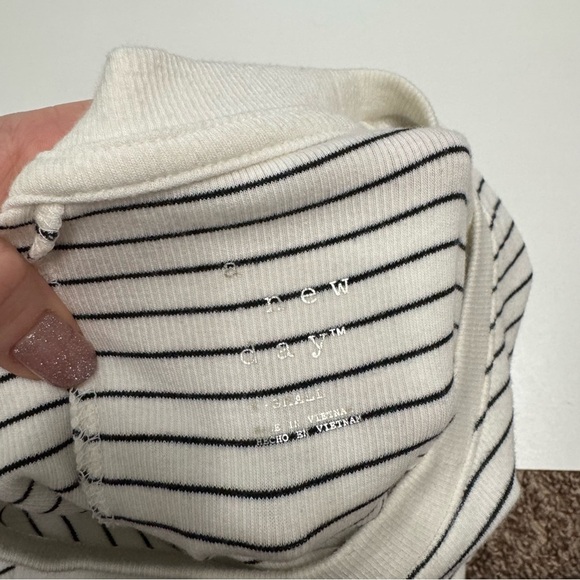 A new day cream striped maxi dress size XS - Picture 3 of 7